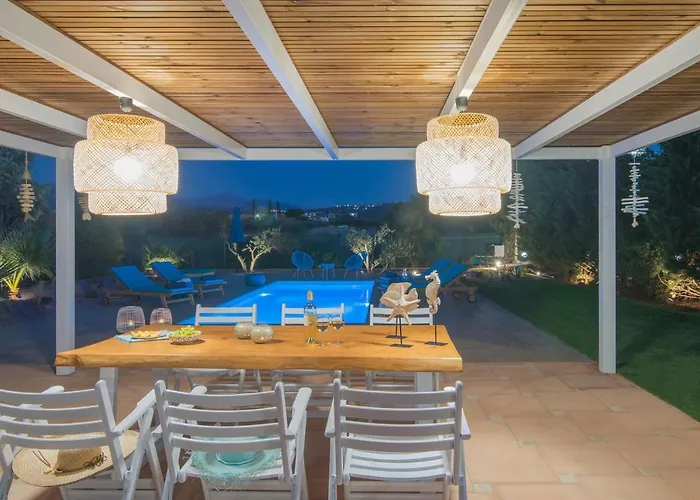 Kotinos Villa - 5Bd Villa With Private Pool In Hersonissos